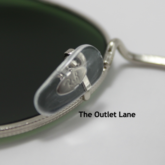 Model Display RayBan Round Metal Silver Mirror RB3447 Reflective - Picture 12 of 16